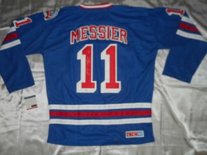 messier signed jersey