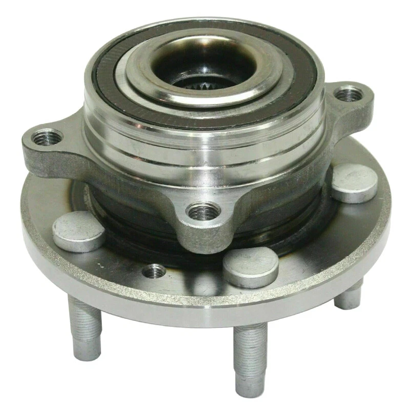 Par de cojinetes de cubo de rueda trasera Moog para Ford Taurus Flex Lincoln MKT H07 CA 10-18 Foto 4 de 4