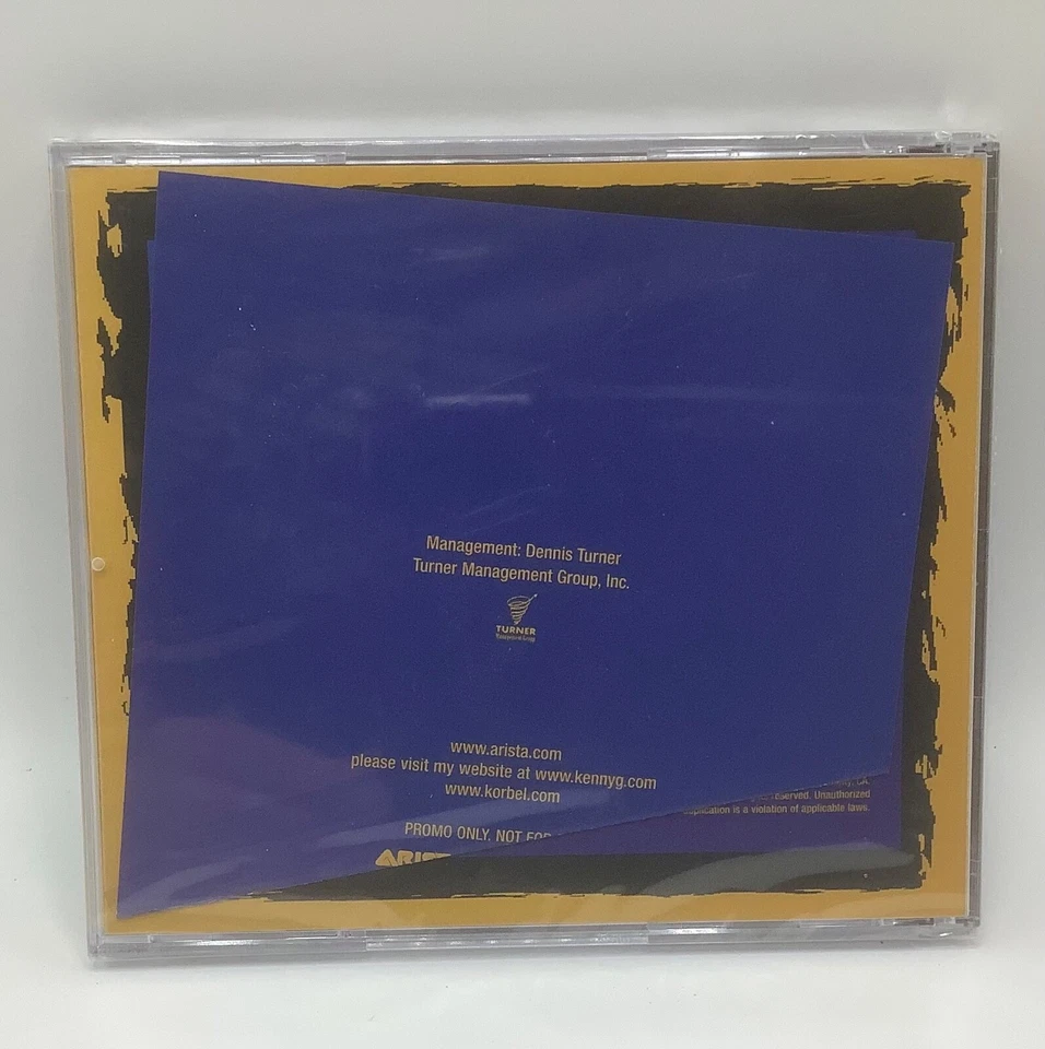 Kenny G-Forever In Love-1992 CD Single-PROMO Turner Management Group-NEW SEALED - Imagem 2 de 4