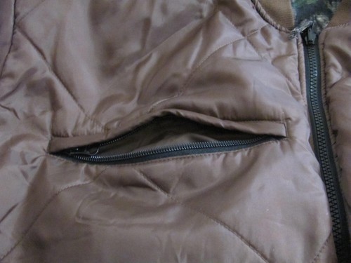 Chaqueta Aislada Reversible Whitewater Mossey Oak RipStop Marrón NUEVA Para Hombre XL H14 - Imagen 6 de 9