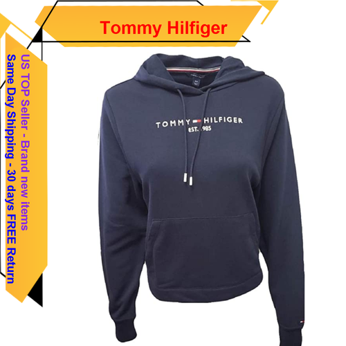 Tommy Hilfiger Women's Est. 1985 Pullover Hoodie Size L
