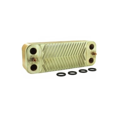 Worcester Buderus 500-24C & 500-28C Warmwasser Plattenwärmetauscher 7101628 T0000781440