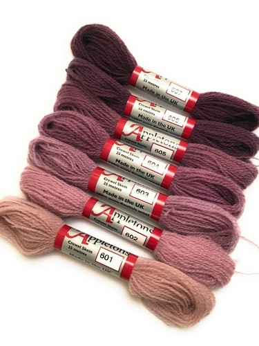 Appletons Crewel Wool Skeins 25m 2 ply British yarn Every Shade 561 - 998 - Picture 46 of 326
