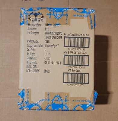 McFarlane Warhamner 40k Necron Flayed One AP Artist Proof Lot of 6 Sealed Case