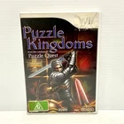 Puzzle Kingdoms + Manual - Nintendo Wii - Tested & Working - Free Postage!