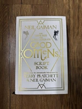 **Signed**; Quite Nice and Fairly Accurate Good Omens Script Book by Neil Gaiman
