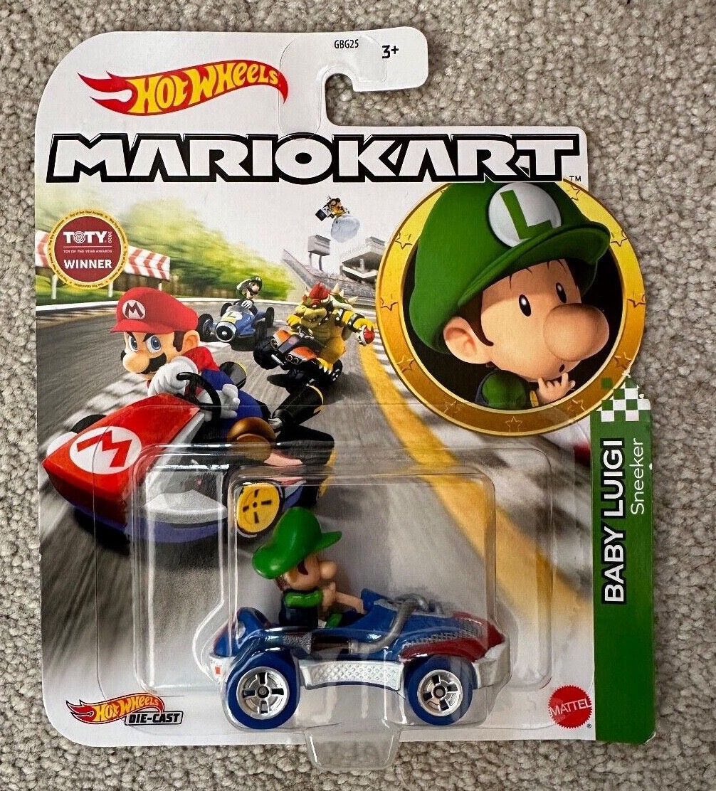Hot Wheels DieCast Mario Kart COMPLETE YOUR COLLECTION CHOOSE NEW