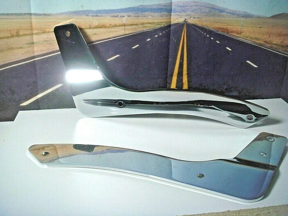 Yamaha V-Star 650 Cobra Tornillo Redondo Cromo 17" Barra Sissy con Almohadilla 02-7701 X6 Foto 2 de 4