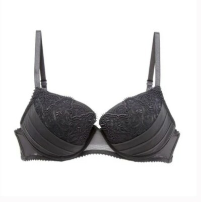 Underella by Ella Moss Stella Contour Bra Gray Size 36B 2817