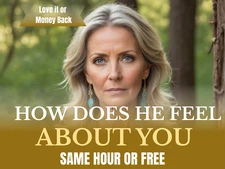 How Does He Feel About Me? Love Tarot Reading Psychic Same Hour Insight