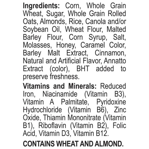 (3 pack) Honey Bunches of Oats with Almonds Breakfast Cereal, 18 oz Box - Picture 9 of 13