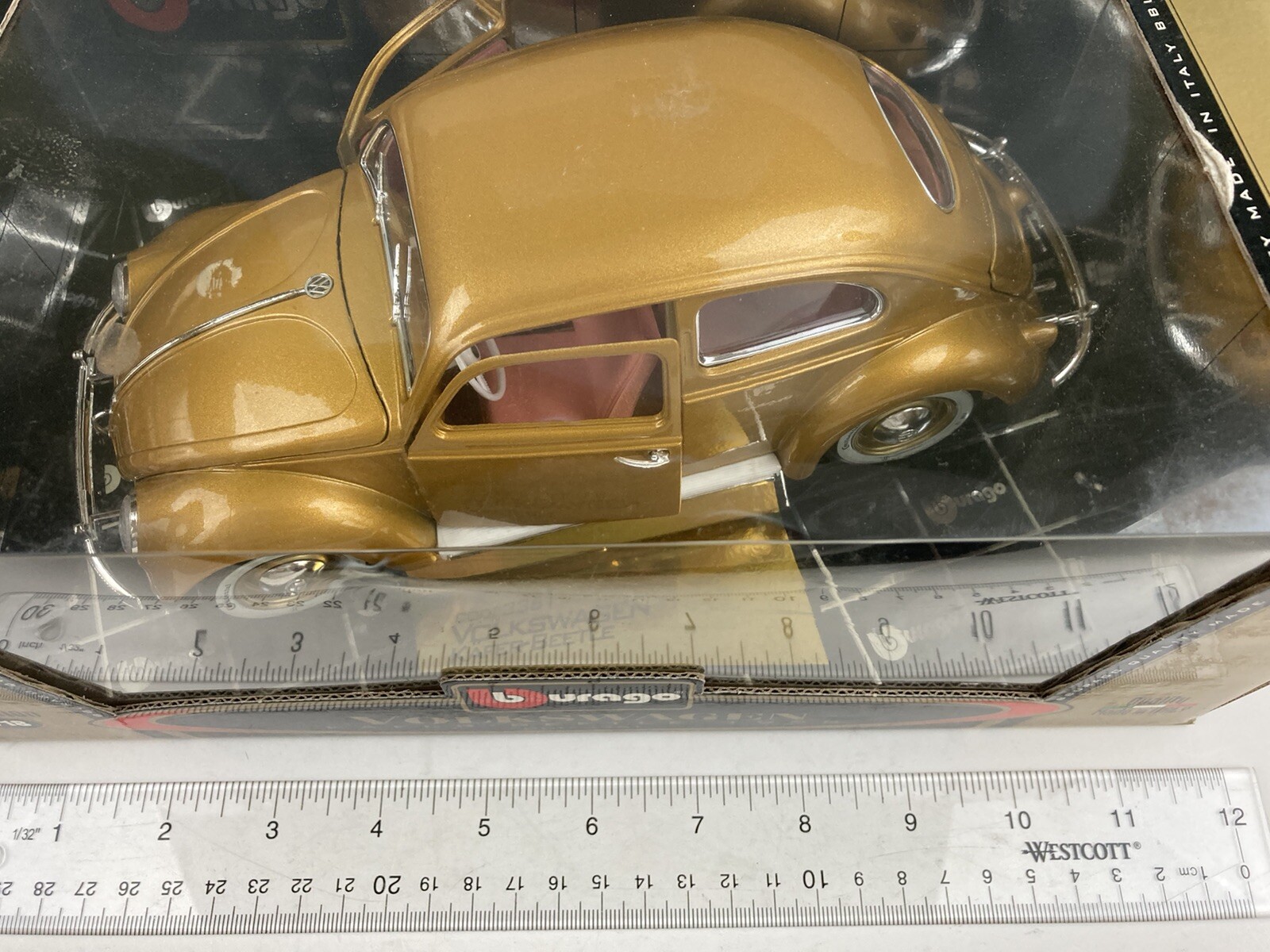 Burago 1/18 Coccinelle Volkswagen Mille Miglia 1955 Miniature