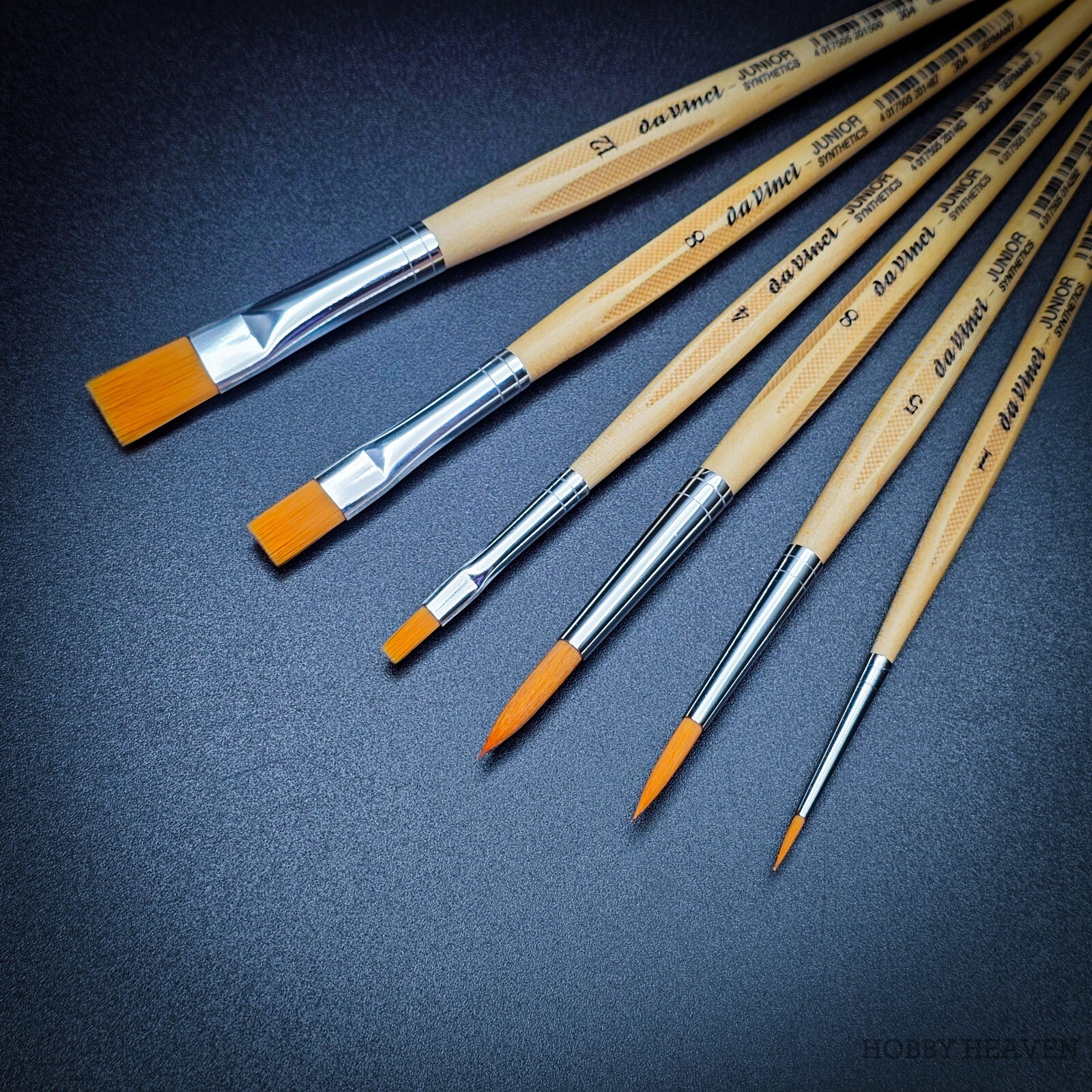 Da Vinci Junior Starter Set 4218 Set of Round Brushes 6 pcs Fast Shipping