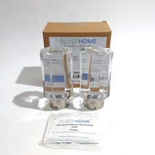 BLASTHOME™ Luxury Faceted Pillar Finials – Fits Only Signature Collection Nickel