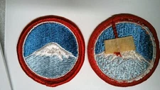 MILITARY PATCH SEW ON COLORED US ARMY FAR EAST COMMAND JAPAN FUJI FROM BOX 1973