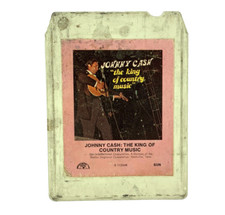 Johnny Cash The King of Country Music 8-Track Tape S-113348 Sun 1972 Untested