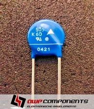 (10 pcs) S05K60 - B72205S0600K101 - Varistor THT 2-PIN - TDK EPCOS