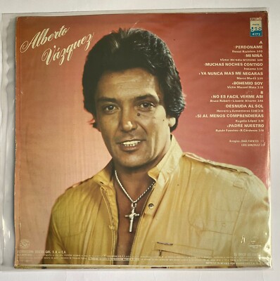 ALBERTO VAZQUEZ - A MI MODO - 1985 MEXICAN LP, LATIN POP | eBay