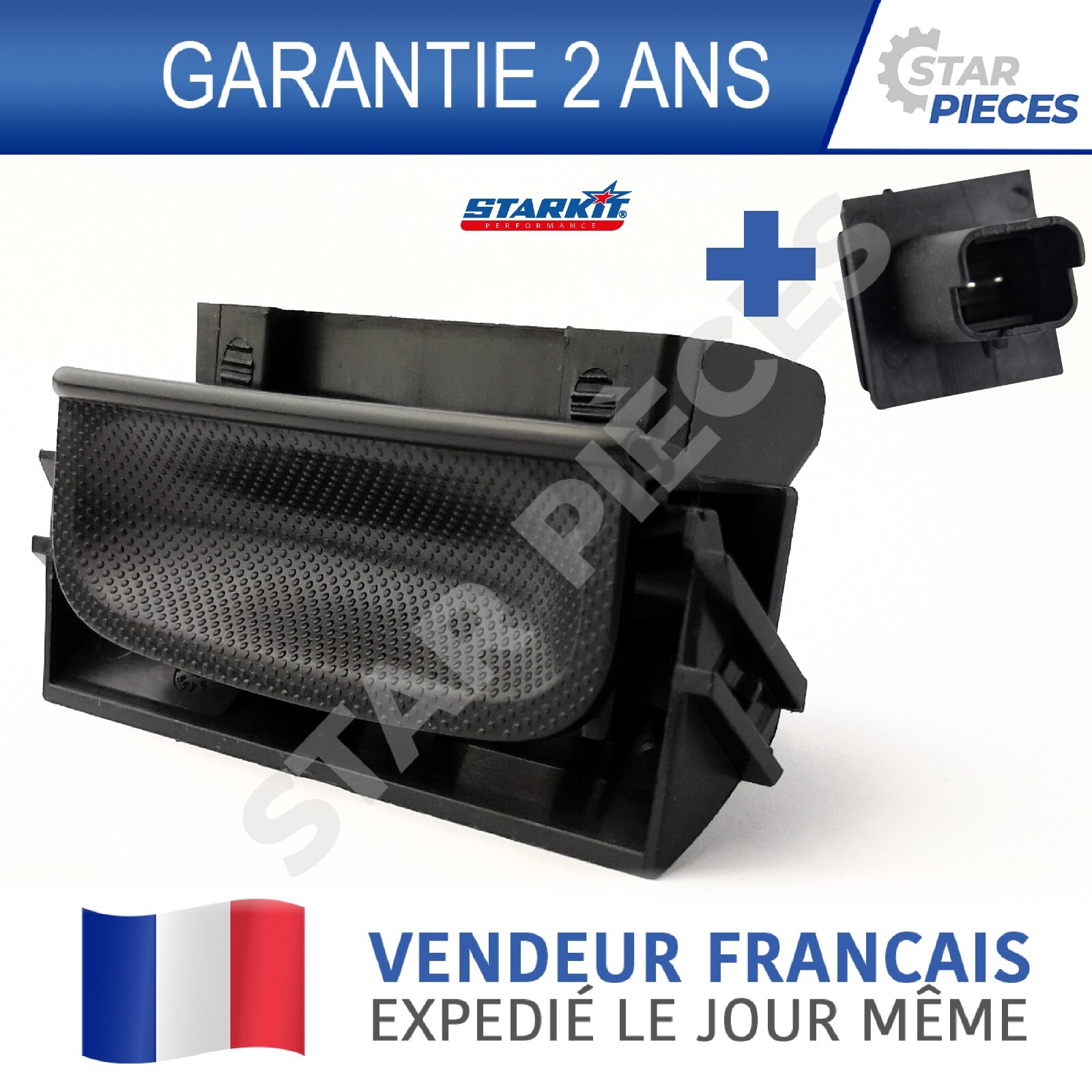 Contacteur coffre Citroen C4 Picasso bouton ouverture pour chargement bagages vacances