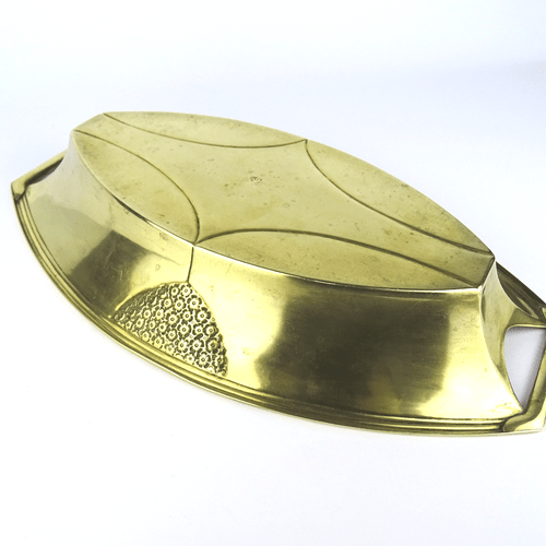 Jugendstil WMF Cake Basket Brass Bowl German Secessionist Centerpiece ca 1910 - Picture 9 of 11