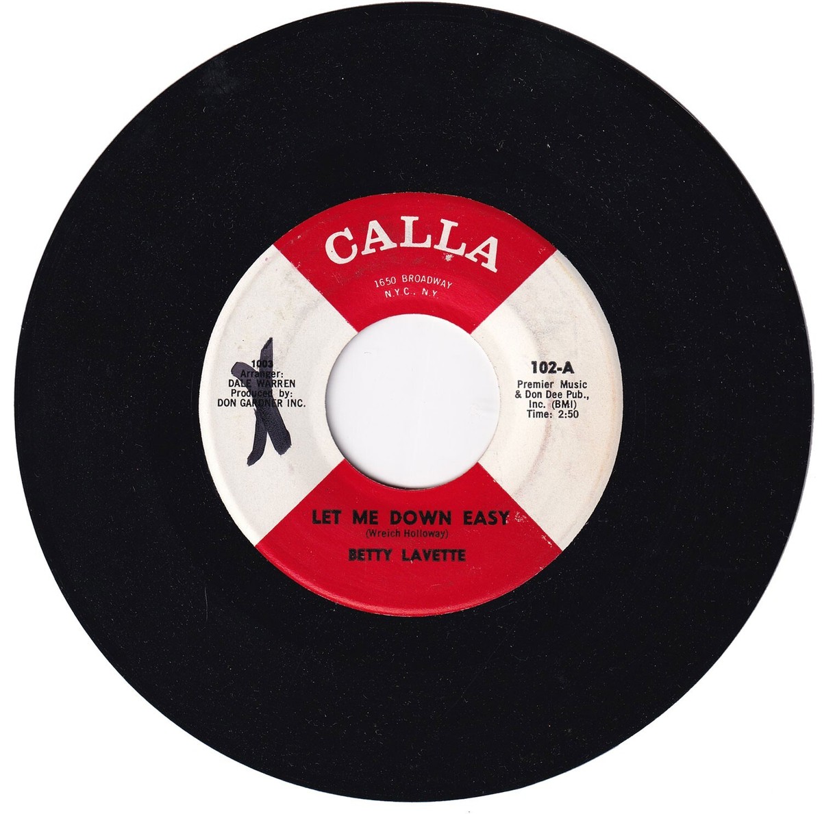米7” Betty Lavette Let Me Down Easy / What I Dont Know (Wont Hurt Me) 102 CALLA RECORDS /00080 Betty Lavette, Let me down easy/What i don't know 45 rpm | eBay