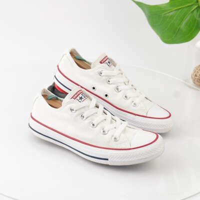 Converse Chuck Taylor Womens Sneakers Size 6 White Canvas 