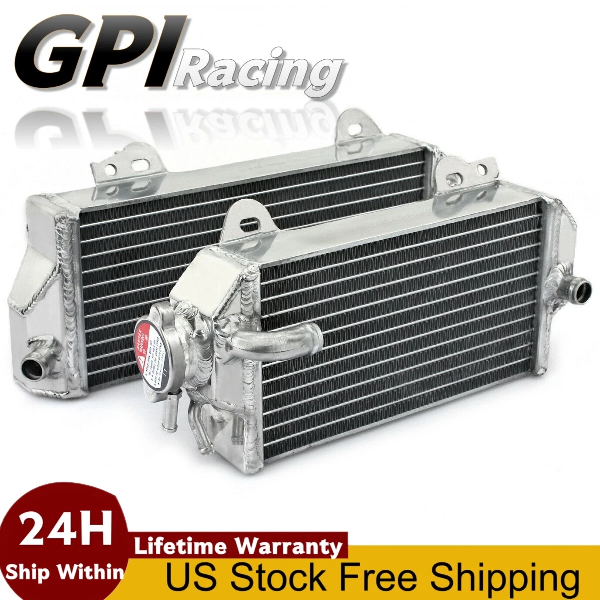 バイク GPI Racing YZ250FXラジエーター