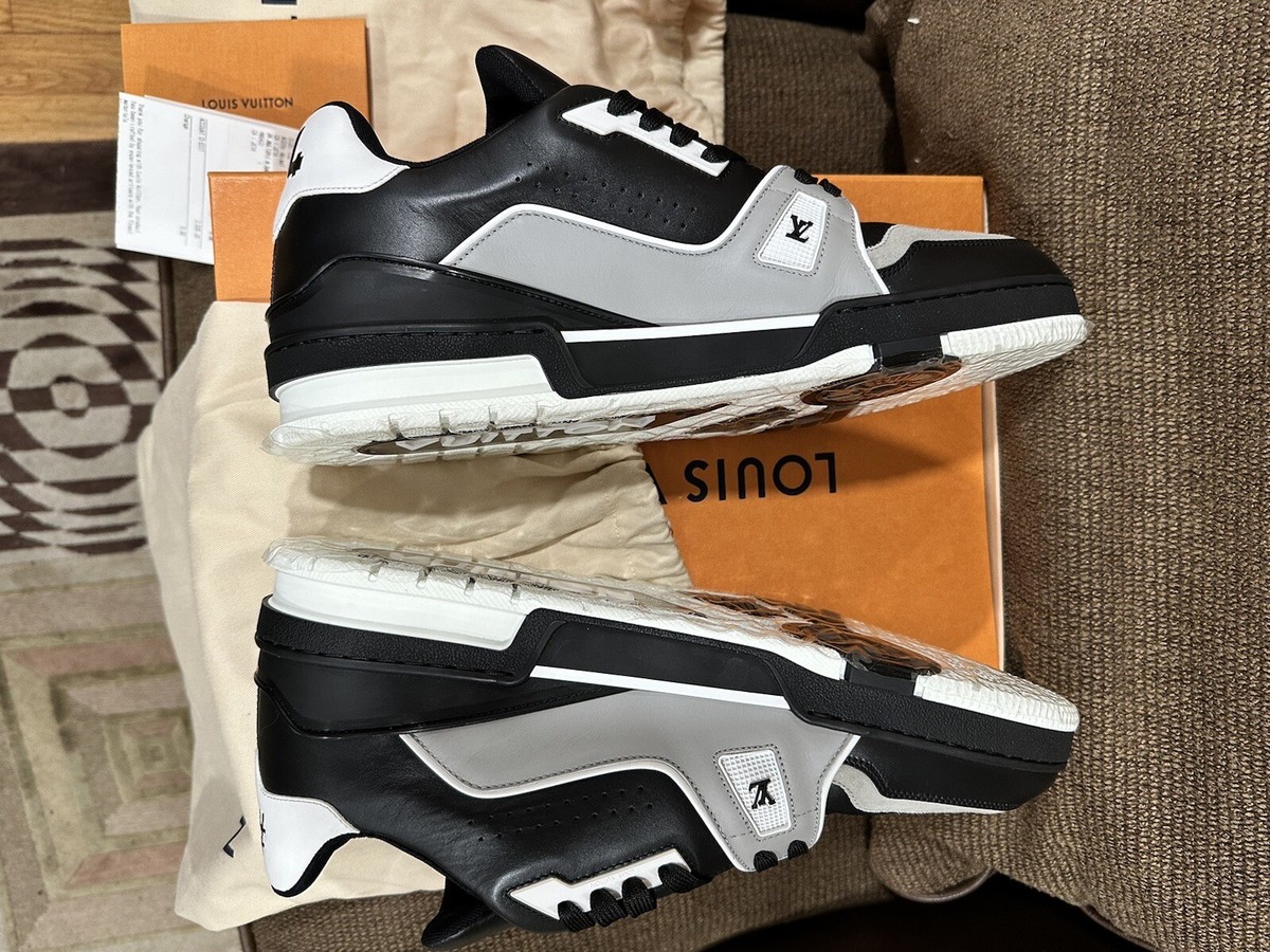 Size 6.5LV/7.5US - Louis Vuitton Trainers SS21 Virgil Abloh LV Trainers Virgil Abloh White Size 6.5 (fits 8-8.5US), worn  main image 4