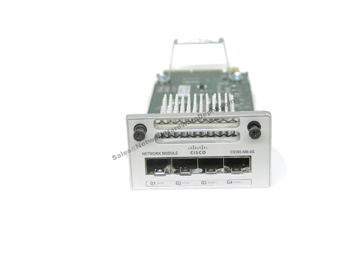 Cisco C9300-NM-4G 4-Port 1Gb SFP+ Network Module for Catalyst - 1