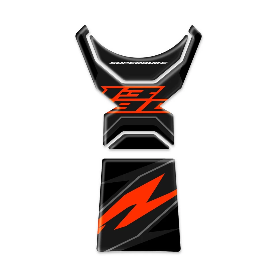 AZ GRAPHISHOP Paraserbatoio per KTM 1390 Super Duke R 2024 On GP-1091 Black