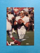 STEVE YOUNG 1999 COLLECTOR'S EDGE 1ST PLACE FOOTBALL CARD # 134 G4251