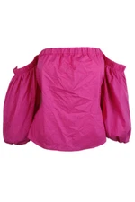 Inc International Concepts Intense Pink Off-The-Shoulder Top M