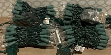      Wondershop 100ct Clear Mini Lights Green Wire indoor-Outdoor 24    Lot Of 2