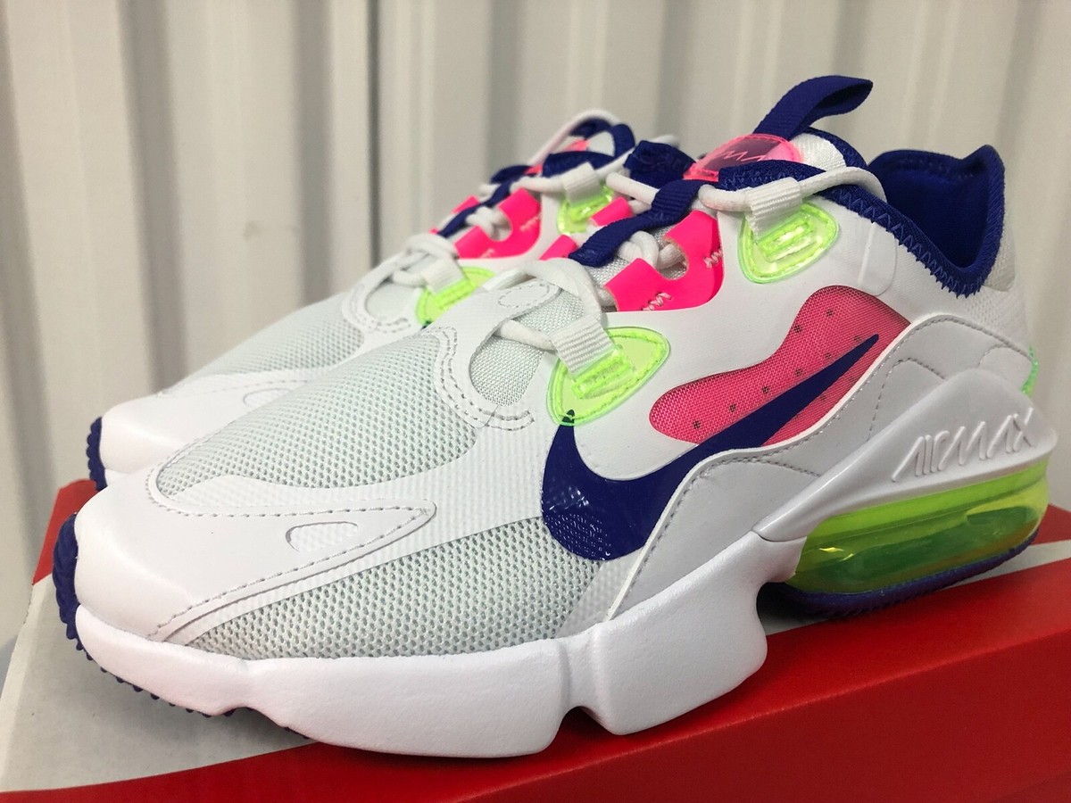 Wmns Nike Air Max Infinity 2 AMD White Purple Pink Green 6