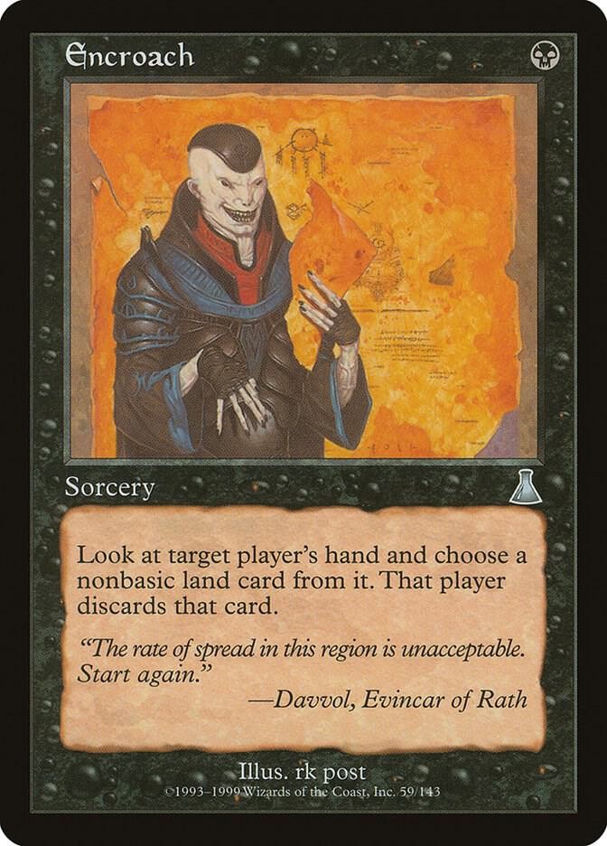 Encroach 59 UC Urza's Destiny Magic: The Gathering NM/M