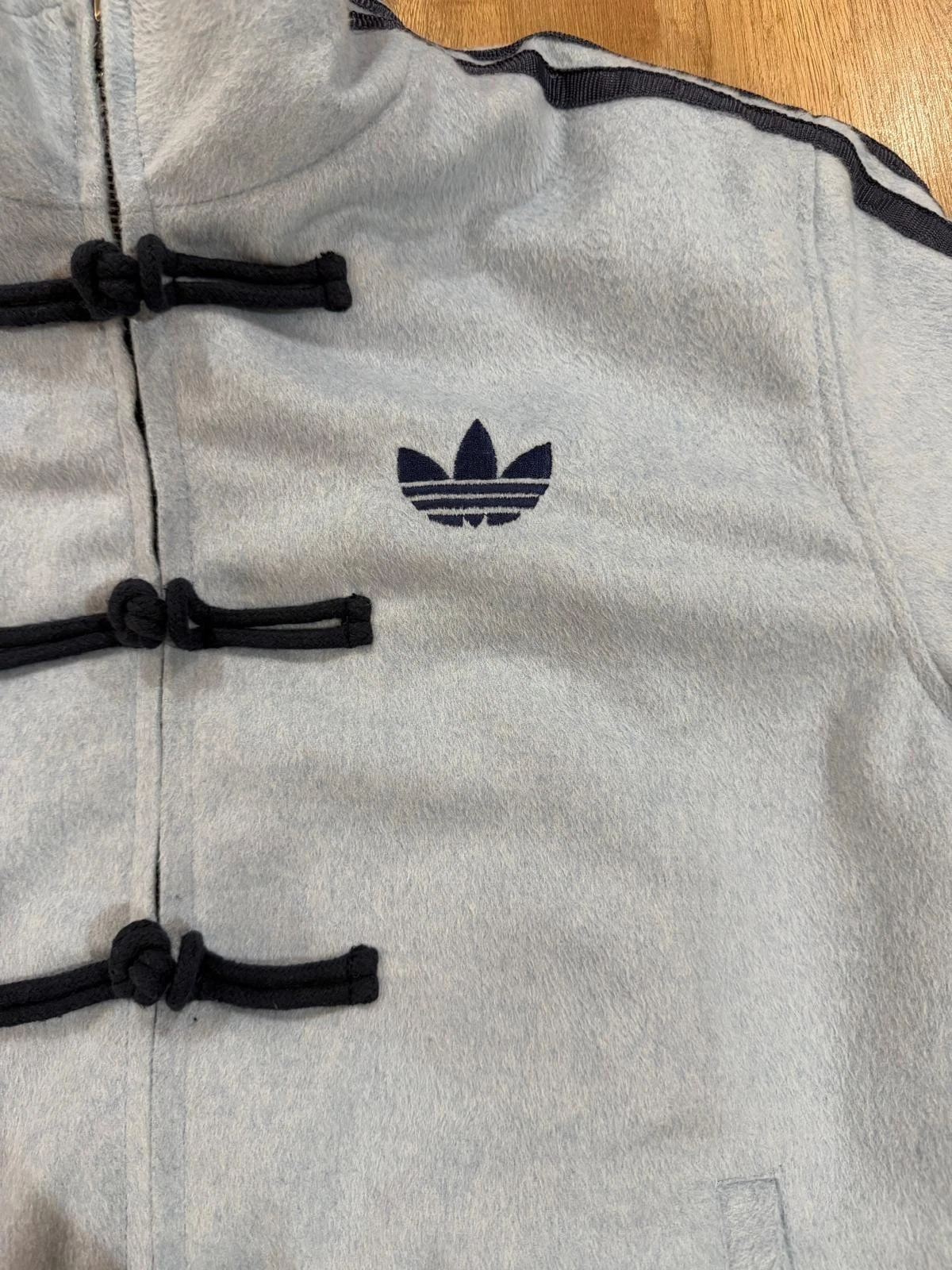 Adidas Original Light Blue Chinese New Year Tang Jacket | Size S - 2XL | New - product detail image 7