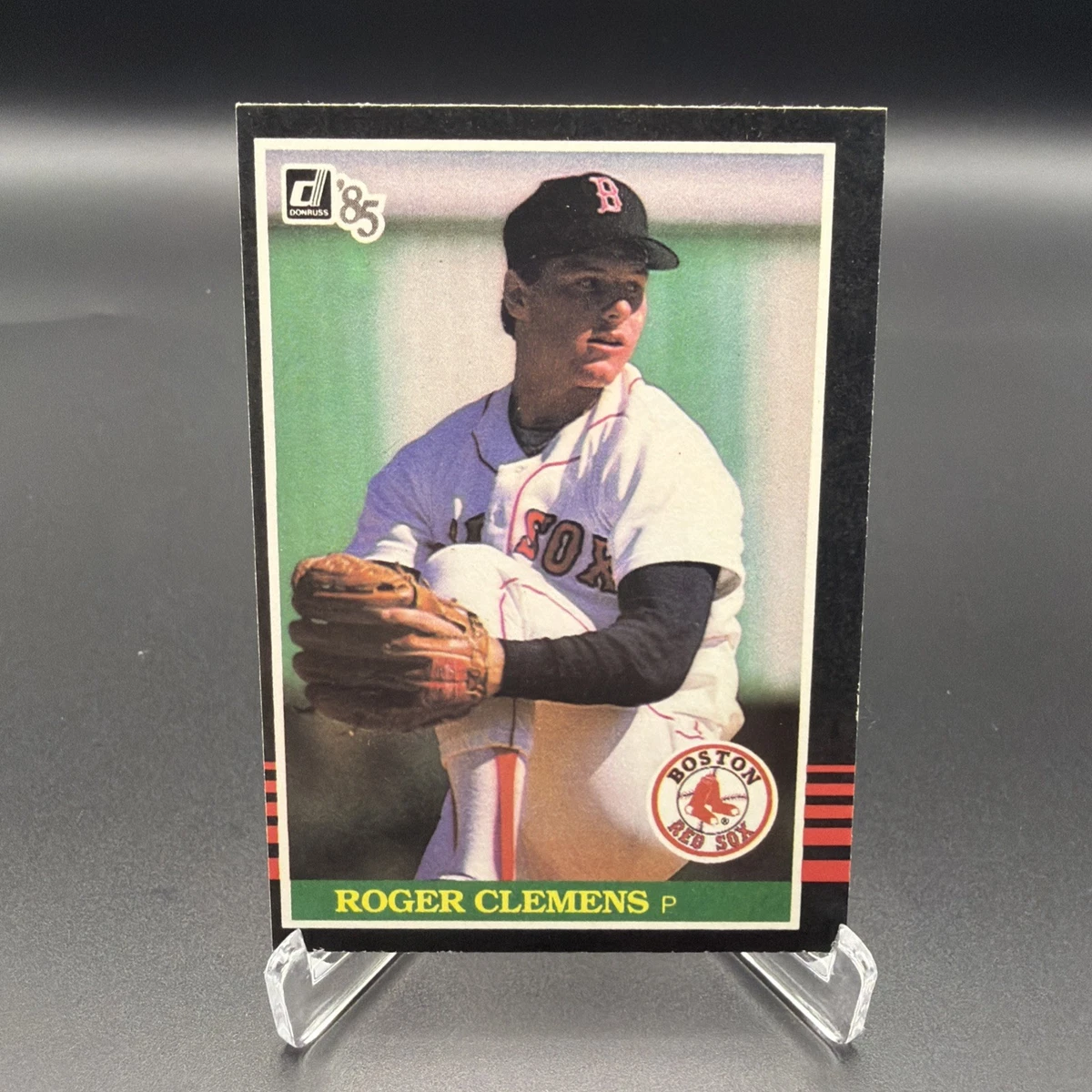 Roger Clemens Baseball Boston Red Sox Sports Rookie Trading Cards