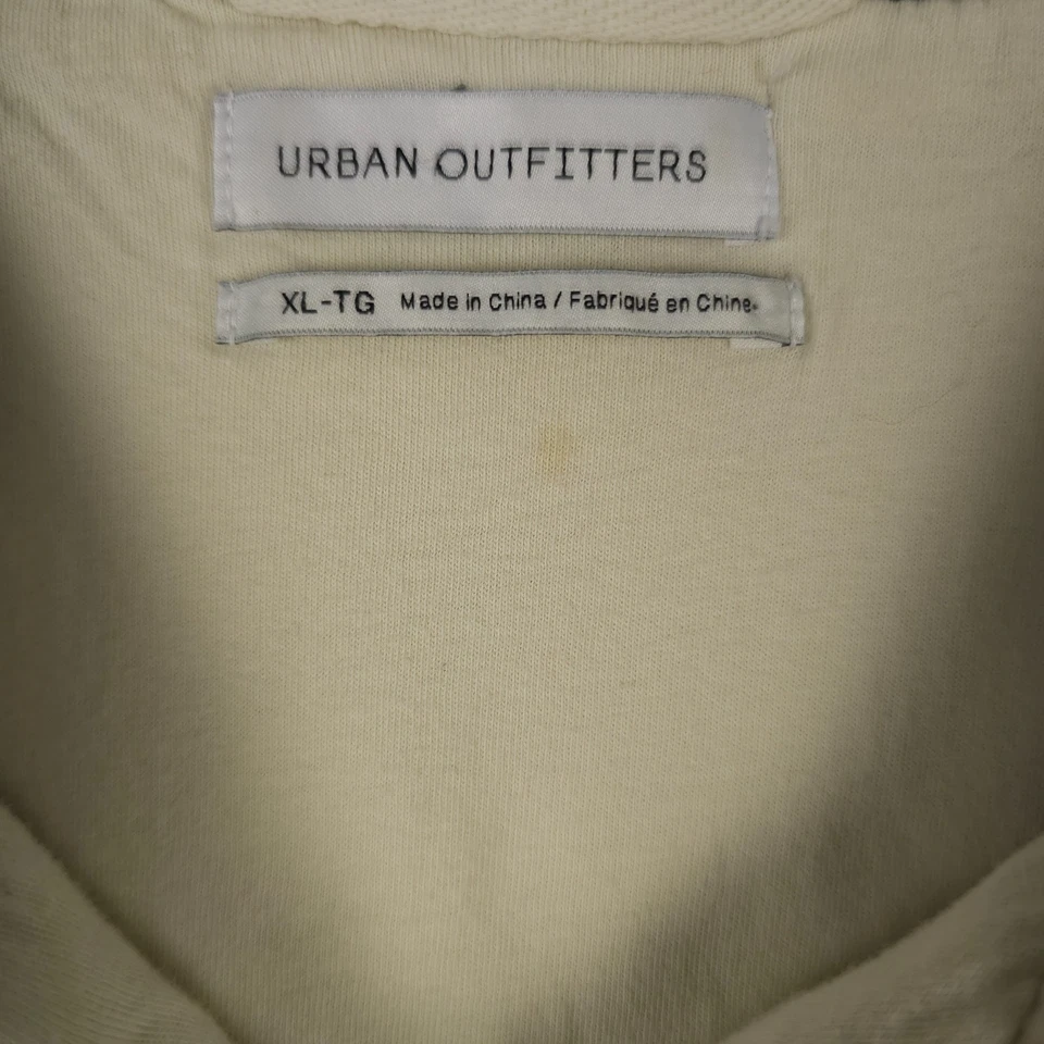 Chaqueta Urban Outfitters Mujer XL Crema Olivia Estampado Sol Polar Cremallera Completa Boho Foto 3 de 4