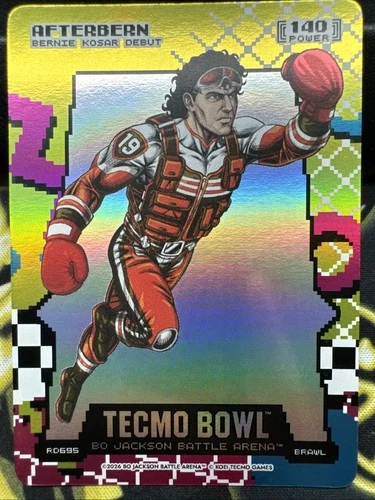 2026 Bo Jackson Battle Arena Tecmo Bowl Afterberbern Brawl 80's 8-bit Rad RD695