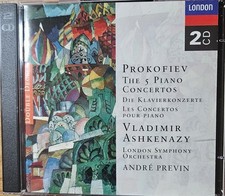 Piano Concertos Complete by Vladimir Ashkenazy CD, 1997 London 452 588-2 