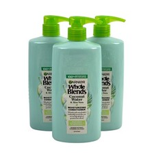 Garnier Whole Blends Coconut Water Moisturizing Conditioner 3-Pack 26.6 Oz 0.85 per fl oz