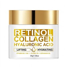 Retinol Anti-Aging Face Cream Collagen Hyaluronic Acid Wrinkle Moisturizer