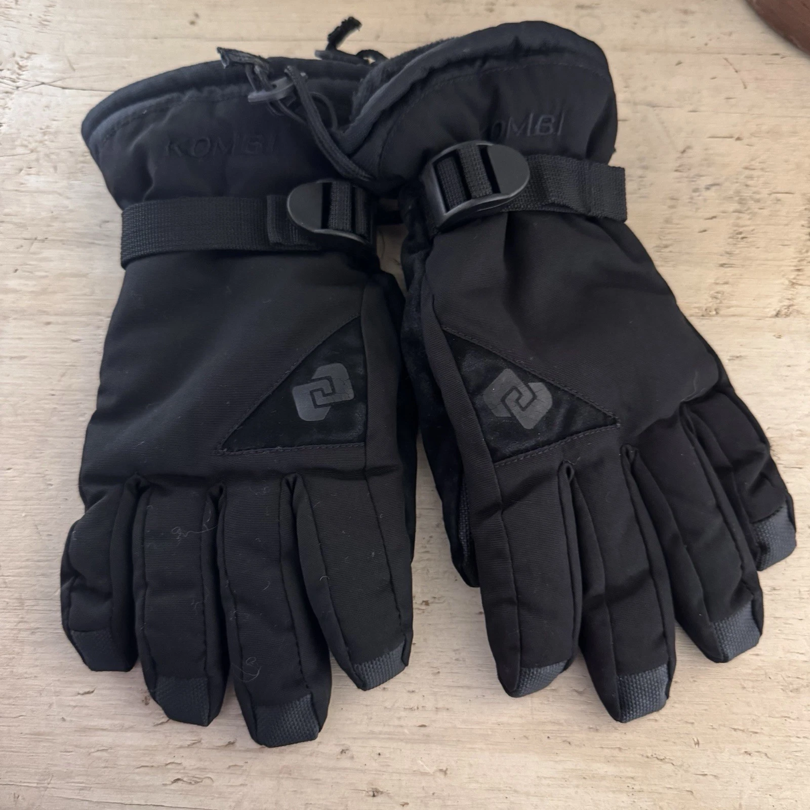 Kombi Gloves Womens Medium Black Gore-Tex Insulated Waterproof Winter Ski Snow