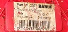 Baron 2027 Double Loop Chain 2/0 125 ft 255 lb Working Load White Zinc Plated — photo 2