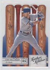 2019 Panini Leather & Lumber Bats Die-Cut Cody Bellinger #86 0e9i