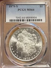 1879-S PCGS MS64 Morgan Silver Dollar