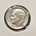 1954-P Roosevelt Dime 90% Silver US Mint Philadelphia