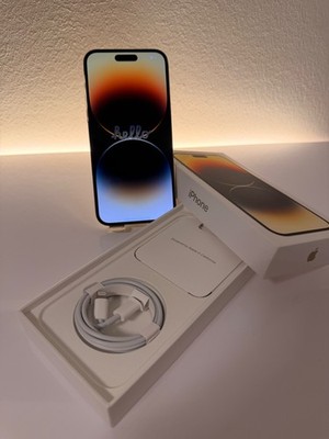 Apple iPhone 14 Pro Max - 128GB - Gold (Ohne Simlock) (Dual-SIM)