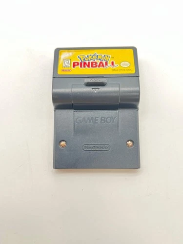 Pokémon Pinball Gameboy Color Cartridge Black
