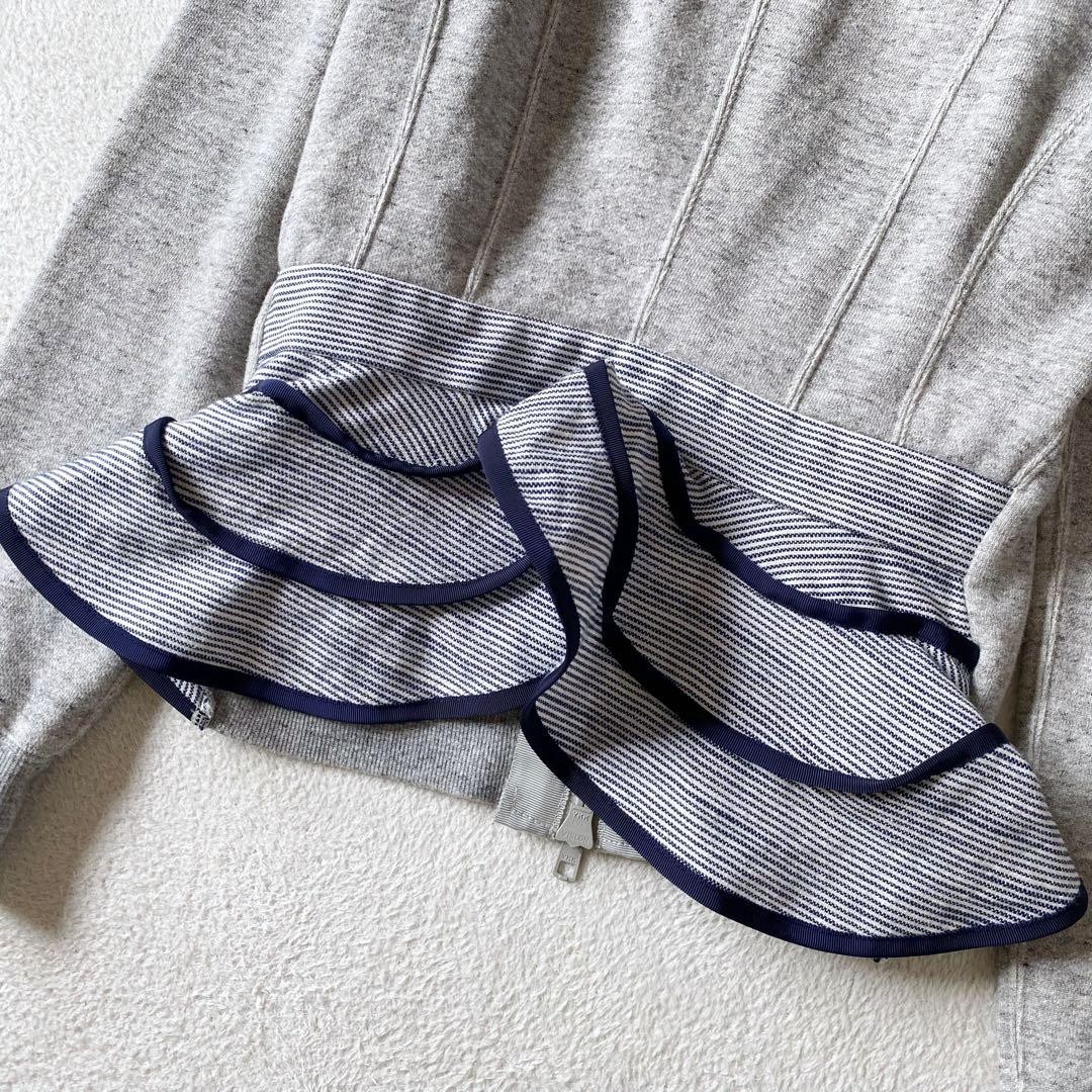 sacai different material docking frill sweatshirt… - image 8